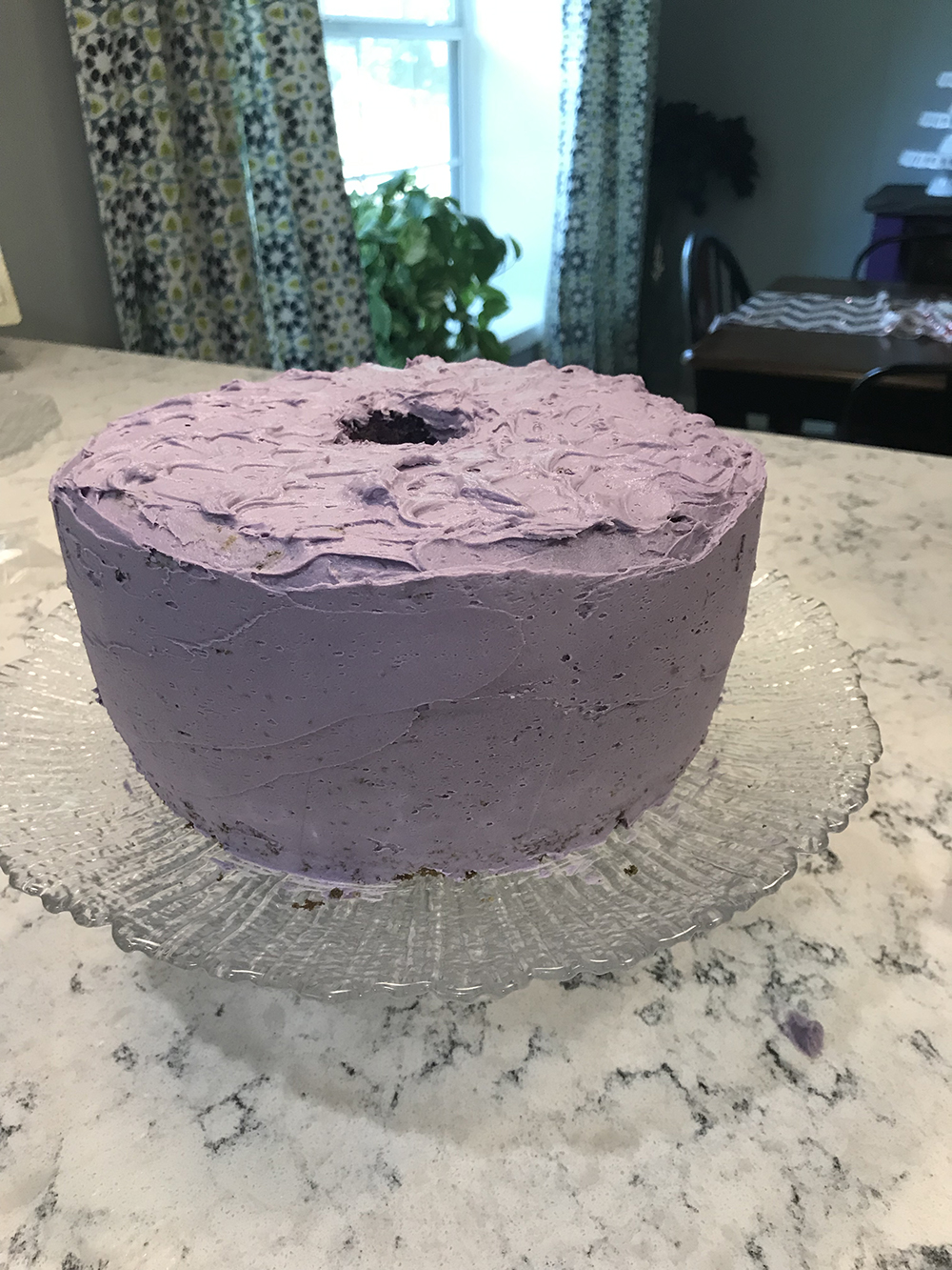 Ube Chiffon Cake